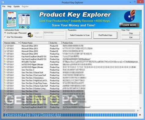 Nsasoft Product Key Explorer