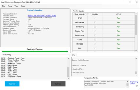 Download Intel Processor Identification